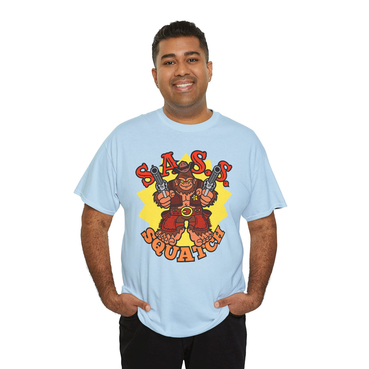 SASS-Squatch Unisex Heavy Cotton Tee