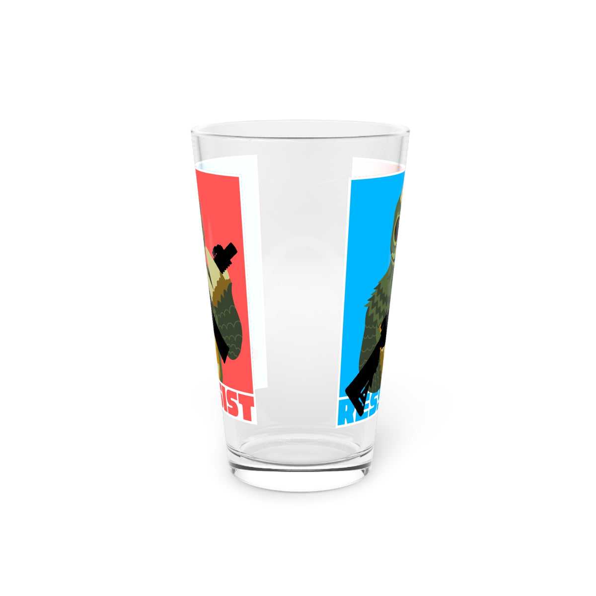 Resist! Pint Glass, 16oz