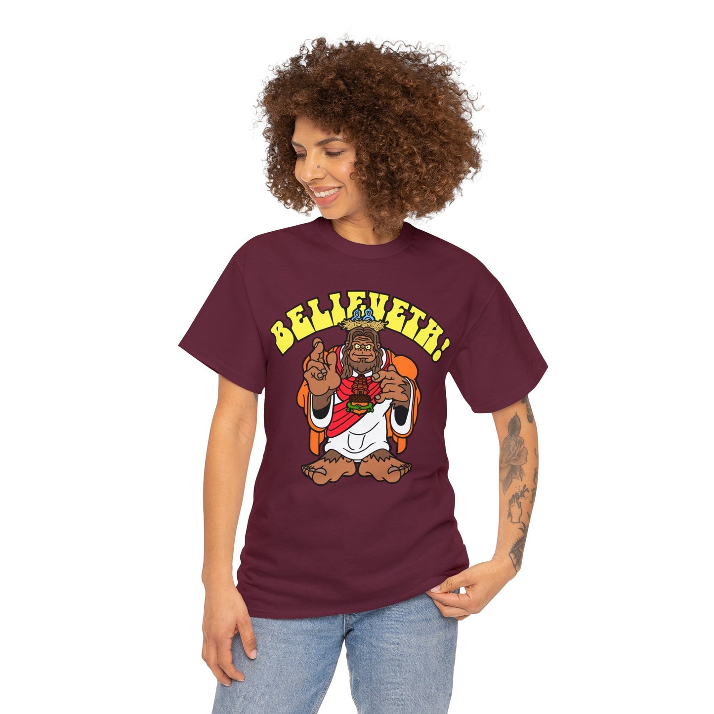 Believeth! Unisex Heavy Cotton Tee