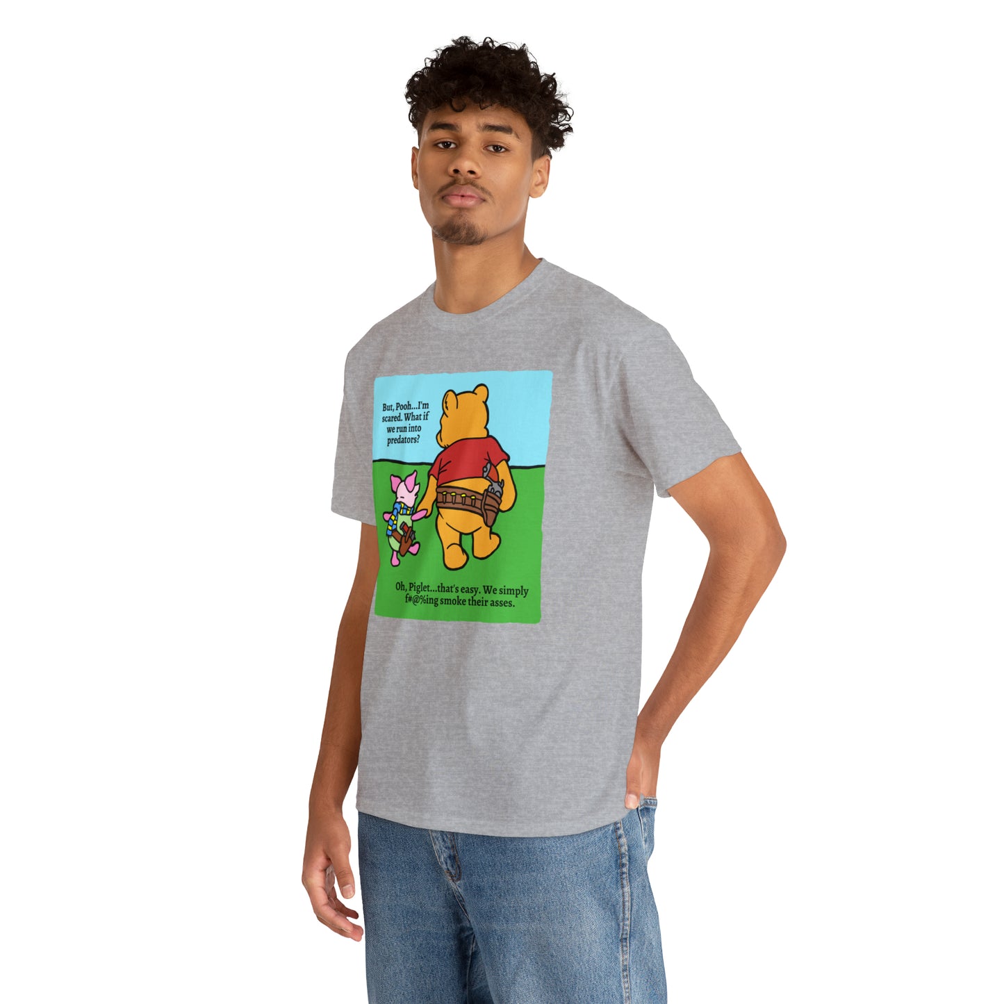 Pew & Piglet Unisex Heavy Cotton Tee