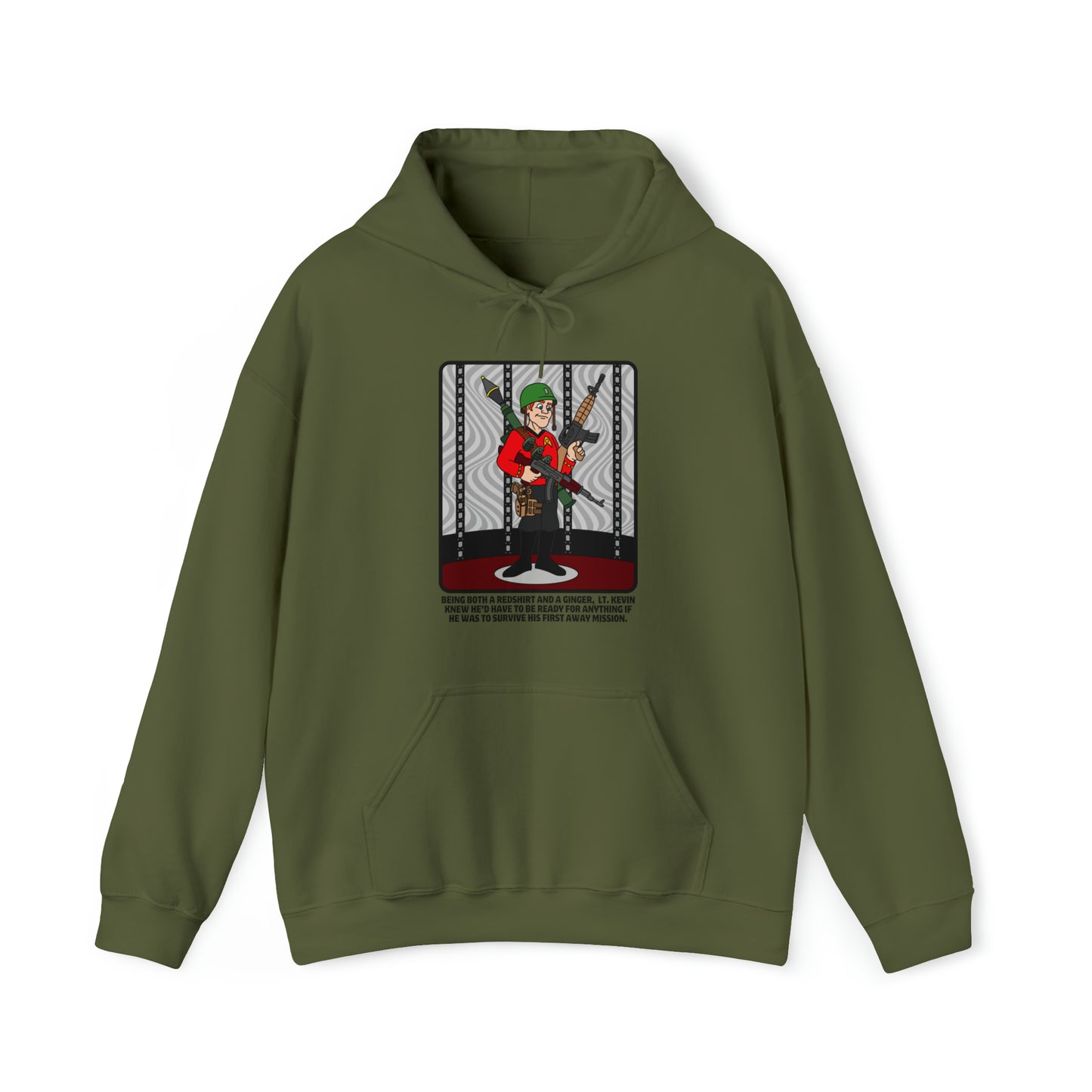 Ginger Redshirt Unisex Heavy Blend™ Hooded Sweatshirt