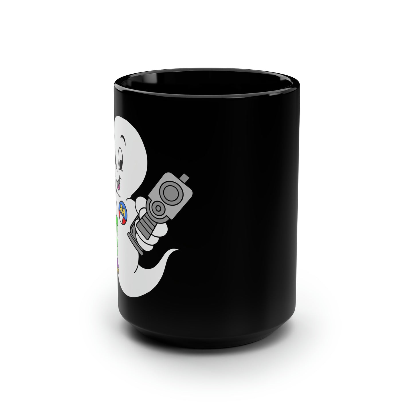 Ghost Guns R Real! Black Mug, 15oz