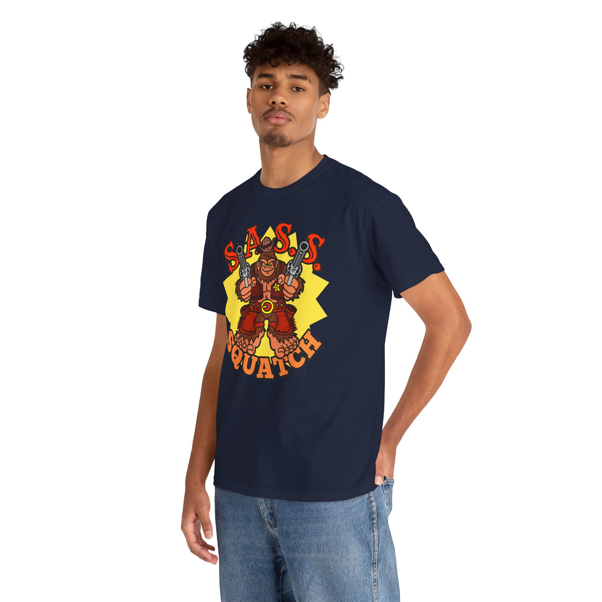 SASS-Squatch Unisex Heavy Cotton Tee