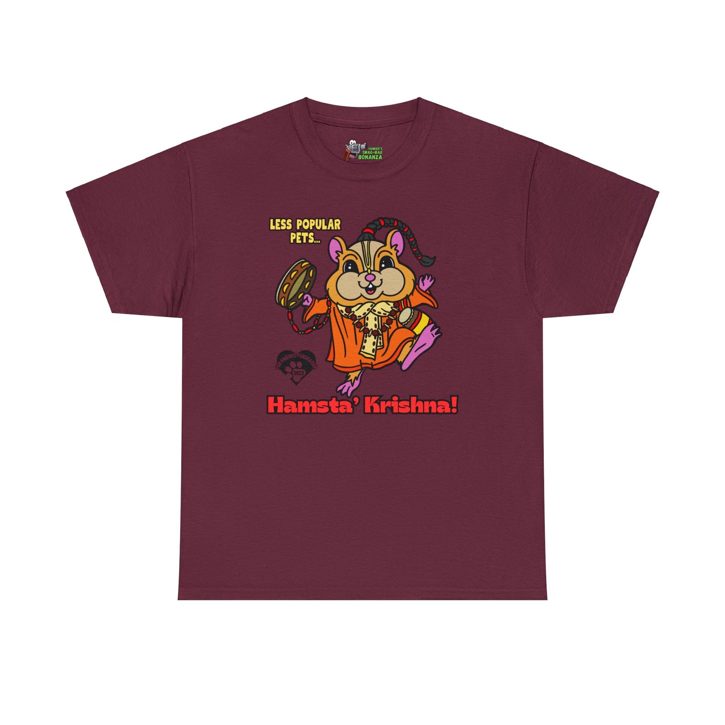 Hamsta' Krishna! Unisex Heavy Cotton Tee