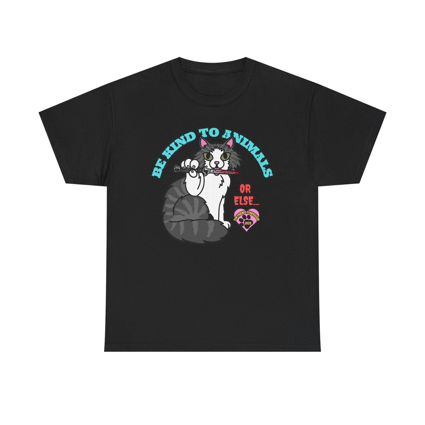 (FFF) Be Kind...or Else! Unisex Heavy Cotton Tee