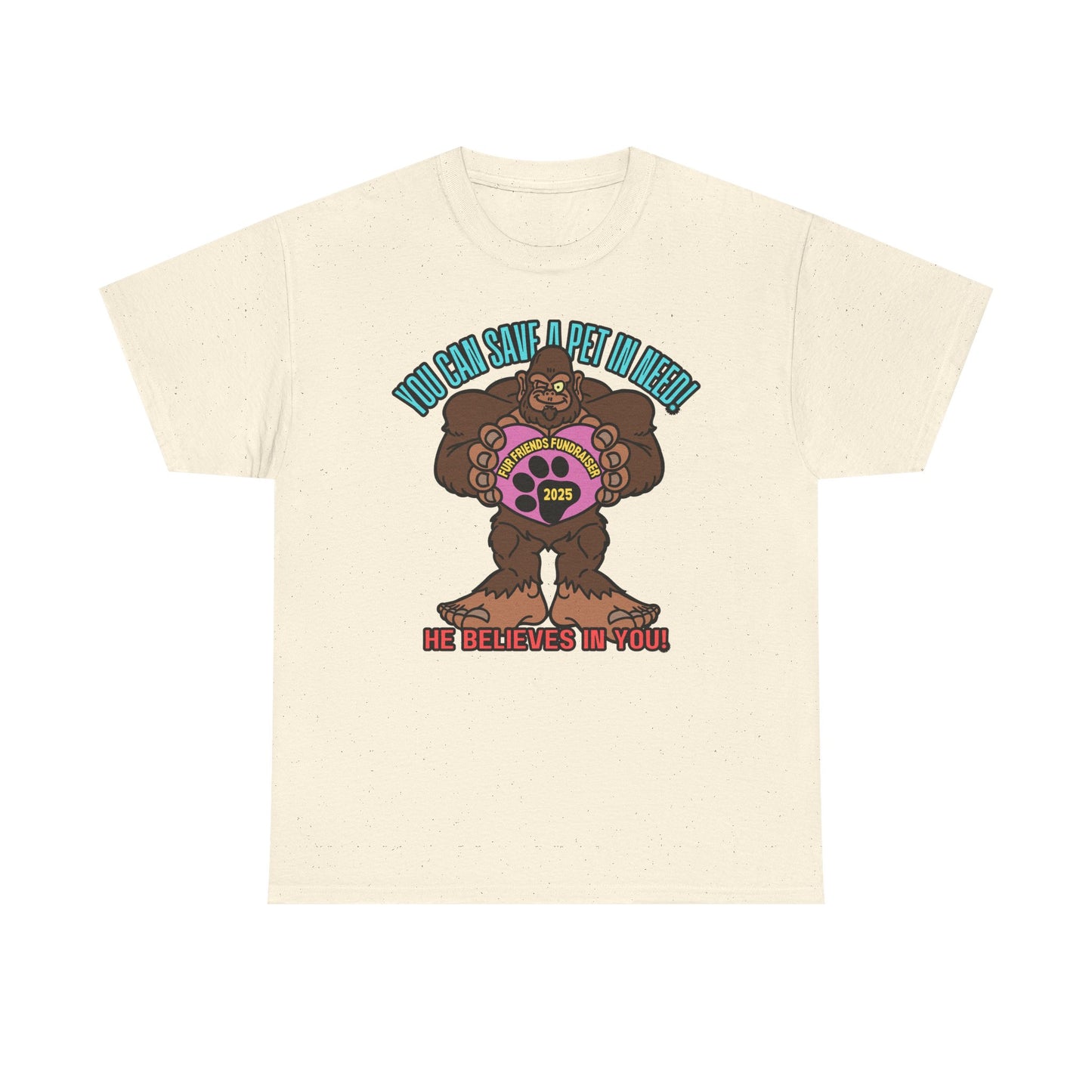 (FFF) He Believes in You! Unisex Heavy Cotton Tee