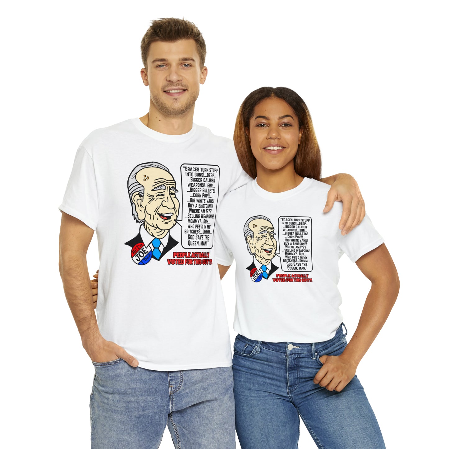 Biden Talk Unisex Heavy Cotton Tee