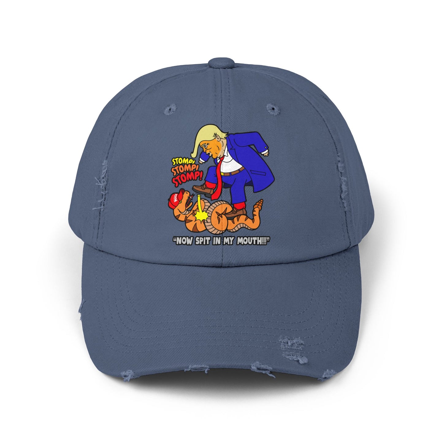 MAGA Stomp! Unisex Distressed Cap