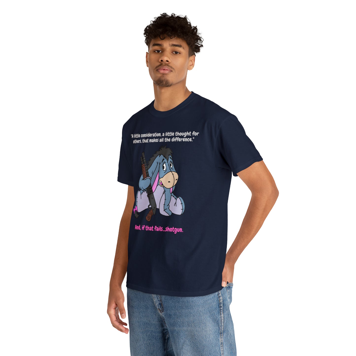 Kindness & Shotguns Unisex Heavy Cotton Tee