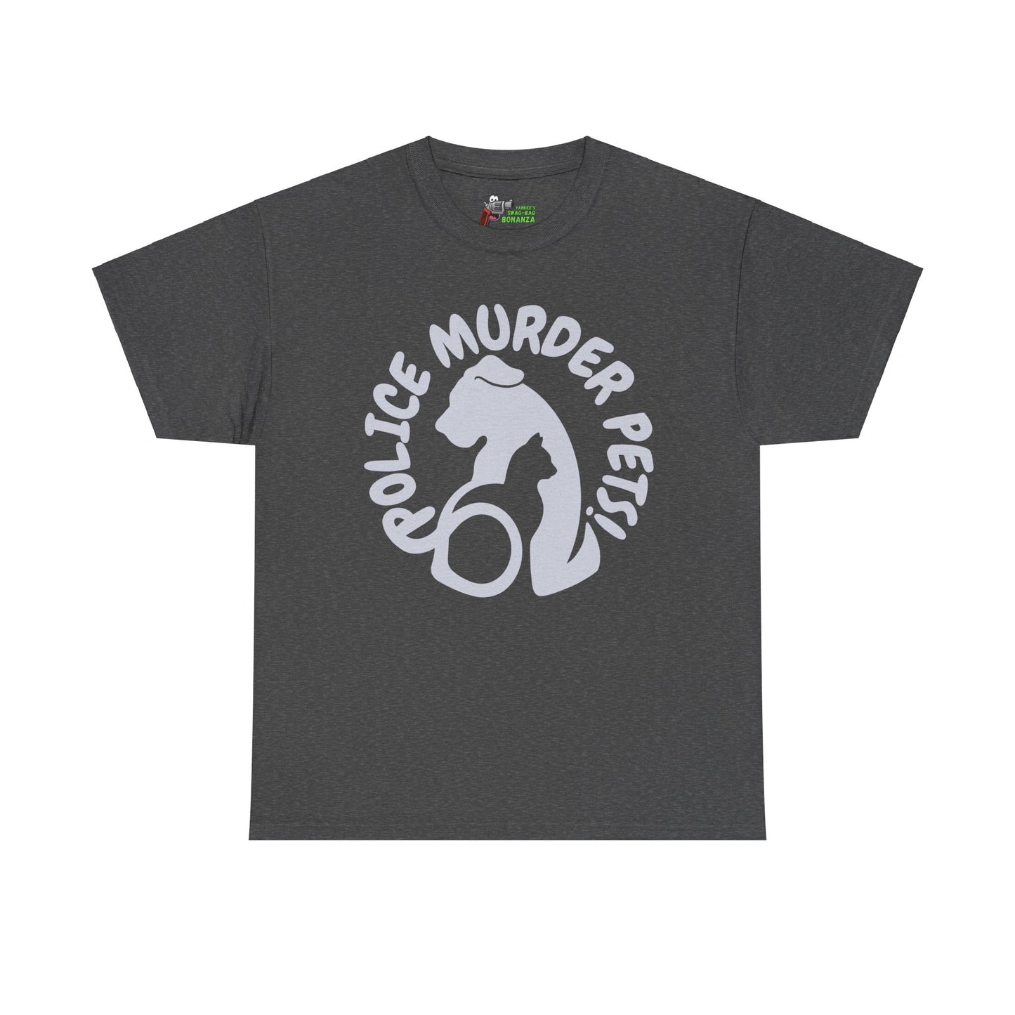 Police Murder Pets! Unisex Heavy Cotton Tee