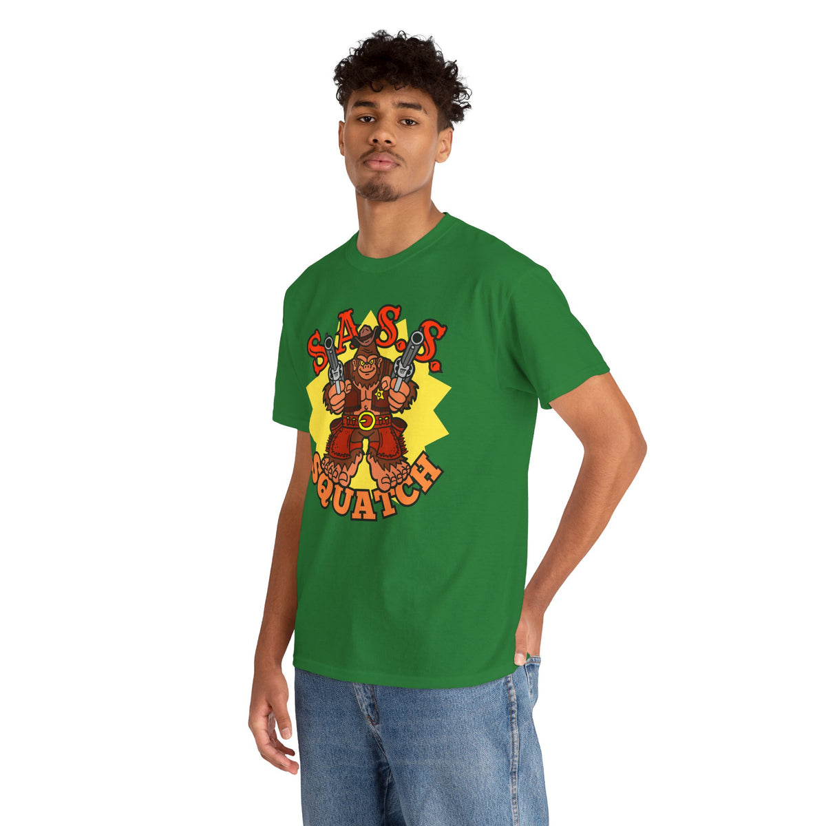 SASS-Squatch Unisex Heavy Cotton Tee