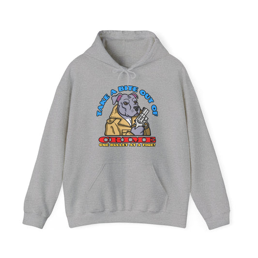 Bite Out of Crime! Unisex Heavy Blend™ Hooded Sweatshirt