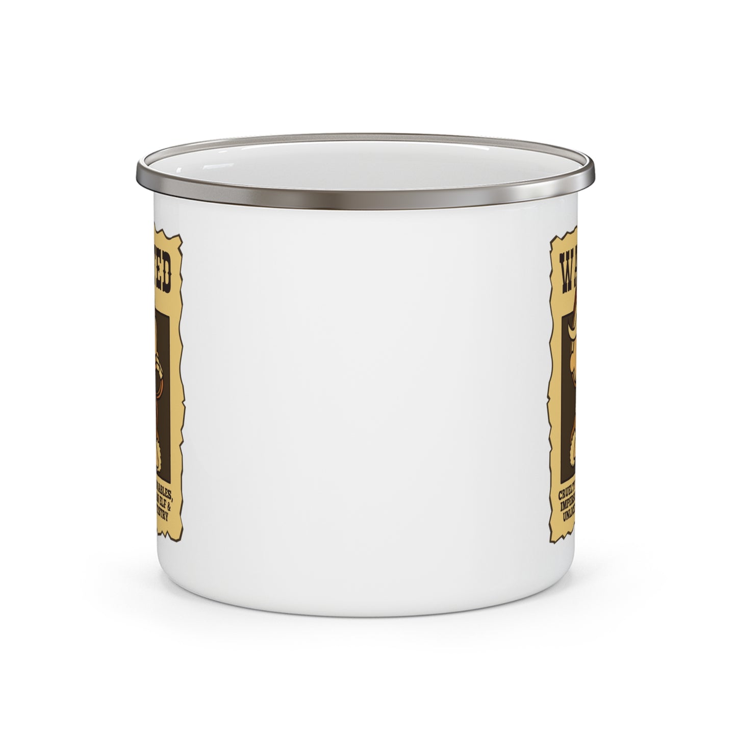 Imperonating an Elf! Enamel Camping Mug