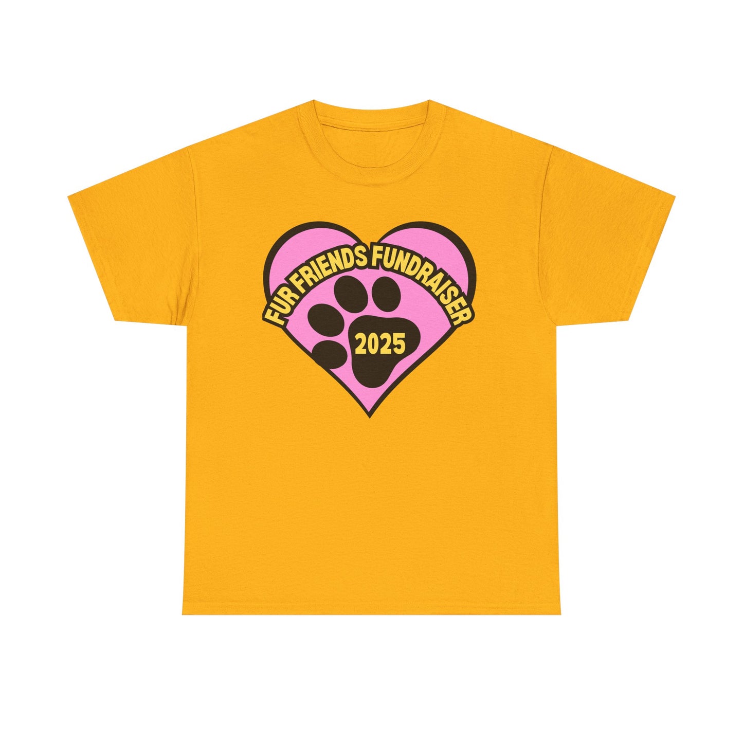 (FFF) Fur Friends Fundraiser '25 Unisex Heavy Cotton Tee