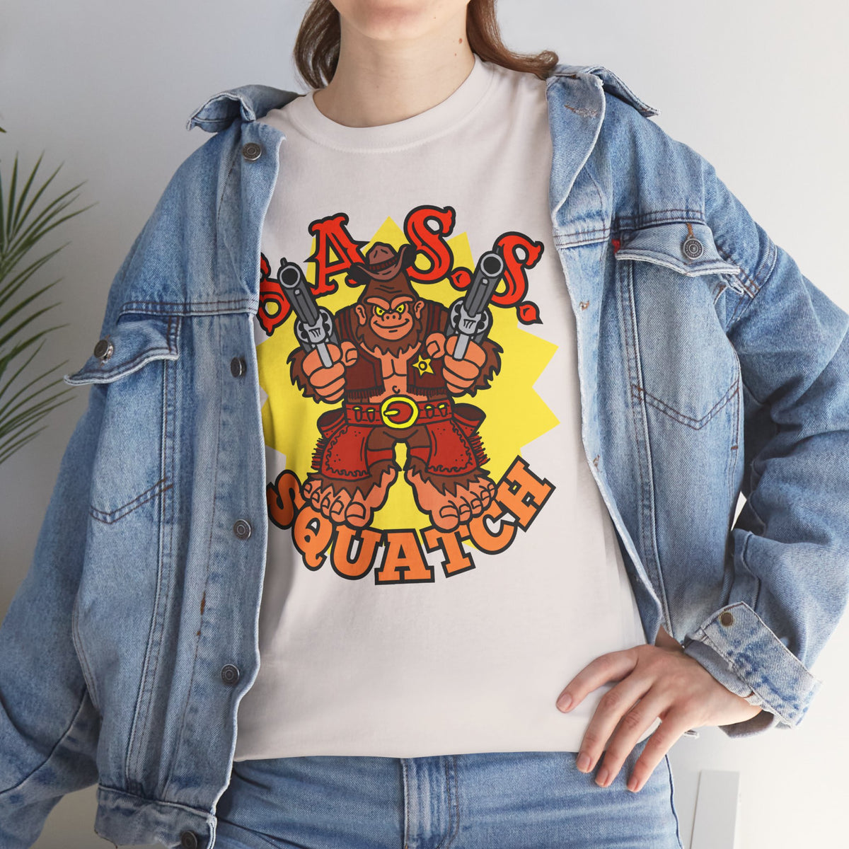 SASS-Squatch Unisex Heavy Cotton Tee