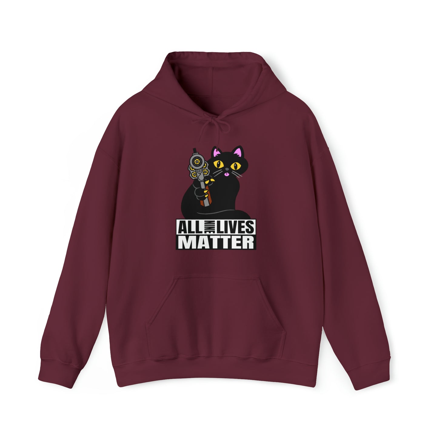 ALL9LIVES Unisex Heavy Blend™ Hooded Sweatshirt