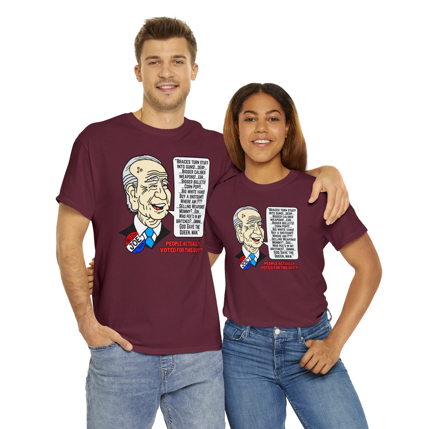 Biden Talk Unisex Heavy Cotton Tee