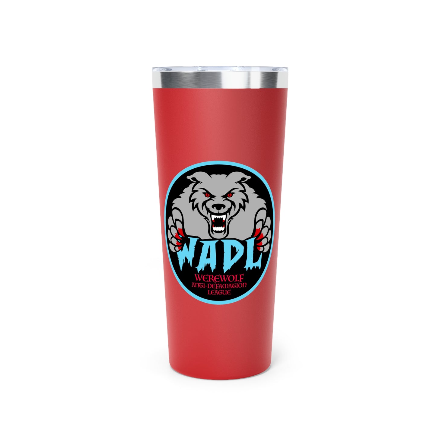 Chic Copper Tumbler - W.A.D.L Design! (Werewolf Anti-Defamation League)
