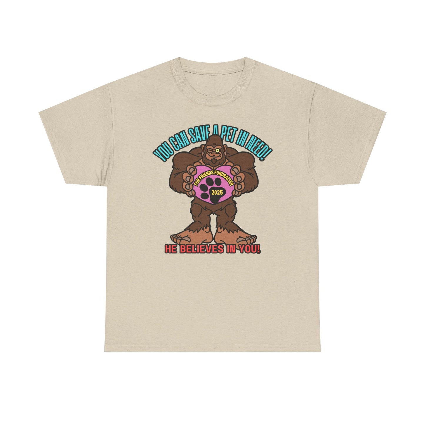(FFF) He Believes in You! Unisex Heavy Cotton Tee