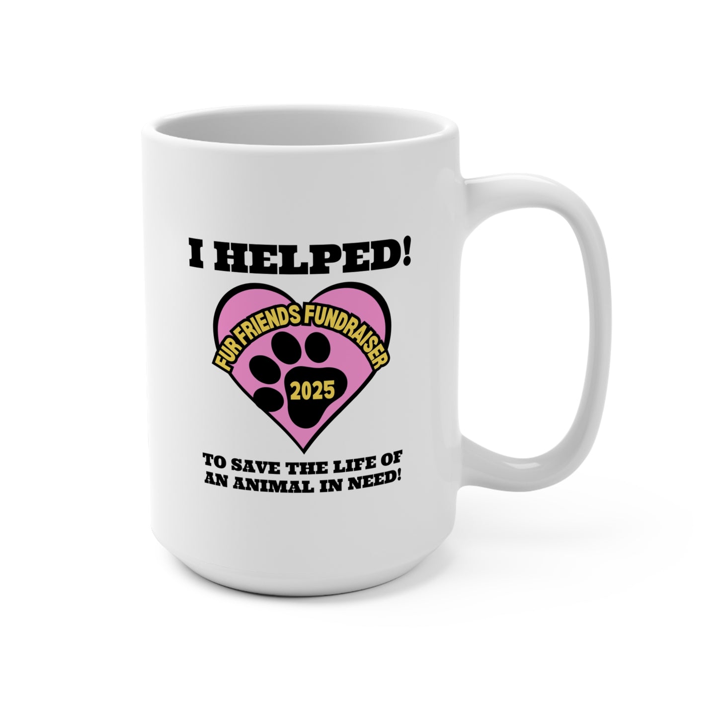 (FFF) Kitty, Kitty Bang, Bang! Mug 15oz