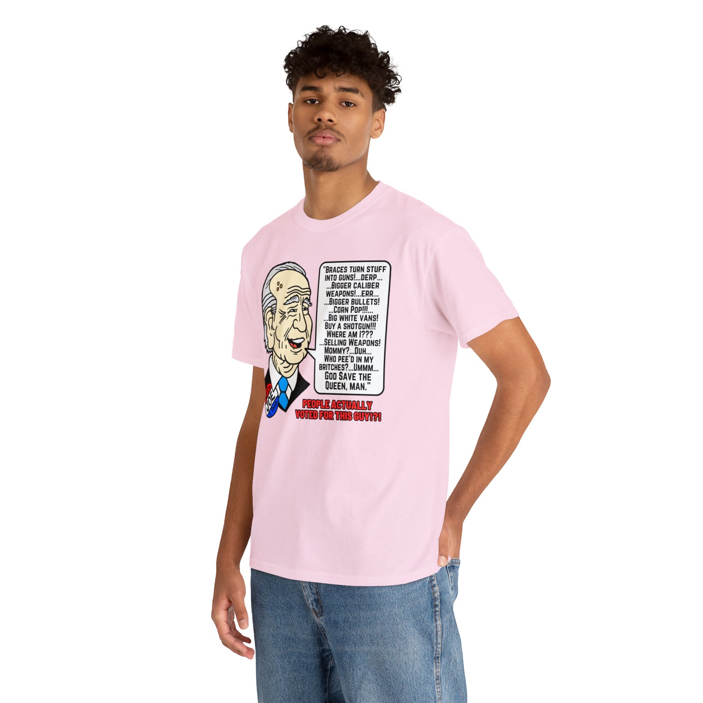 Biden Talk Unisex Heavy Cotton Tee