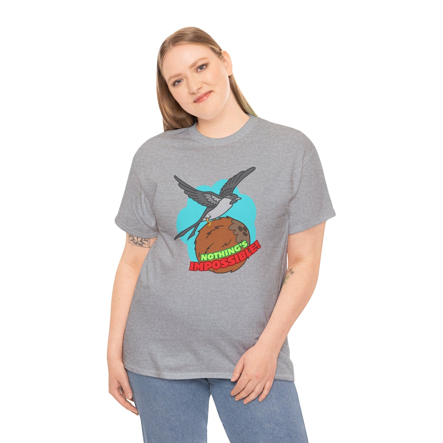 Laden Swallow Unisex Heavy Cotton Tee