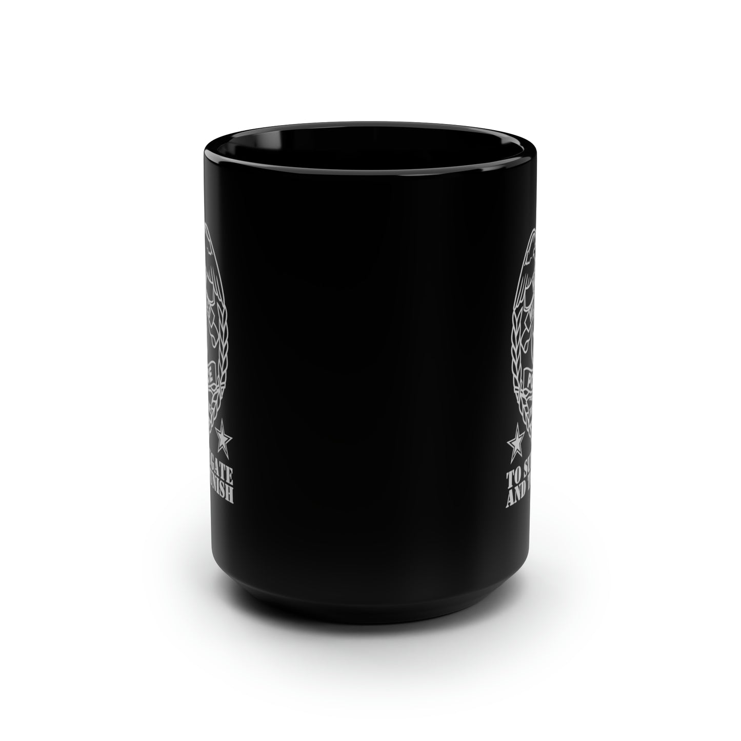 Subjugate & Punish Black Mug, 15oz