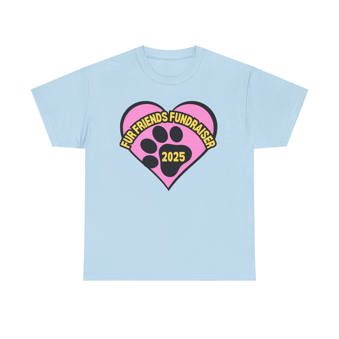 (FFF) Fur Friends Fundraiser '25 Unisex Heavy Cotton Tee