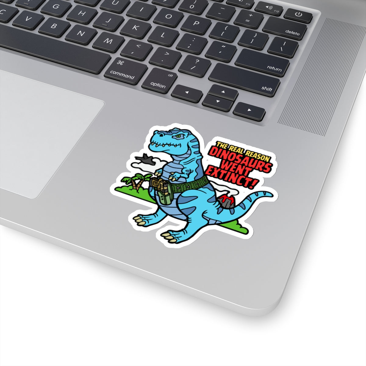 Why Dinosaurs Went Extinct! Kiss-Cut Stickers