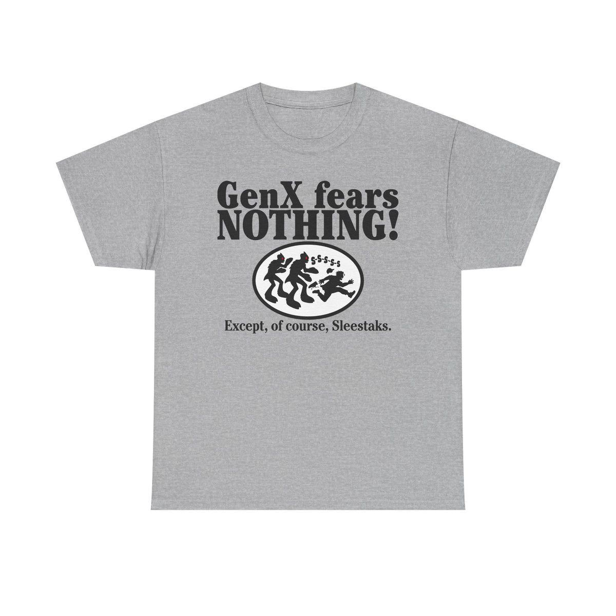 GenX and Sleestaks! Unisex Heavy Cotton Tee