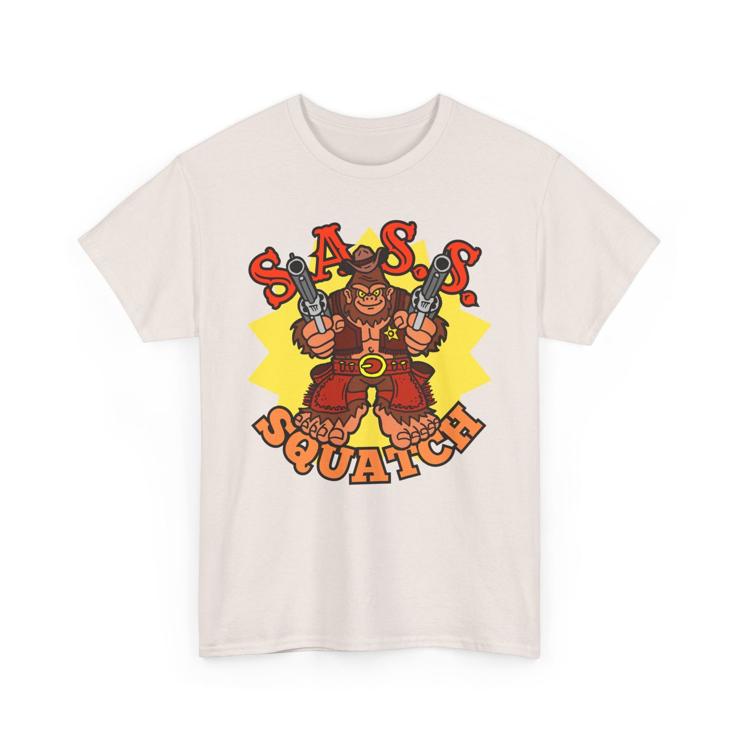 SASS-Squatch Unisex Heavy Cotton Tee