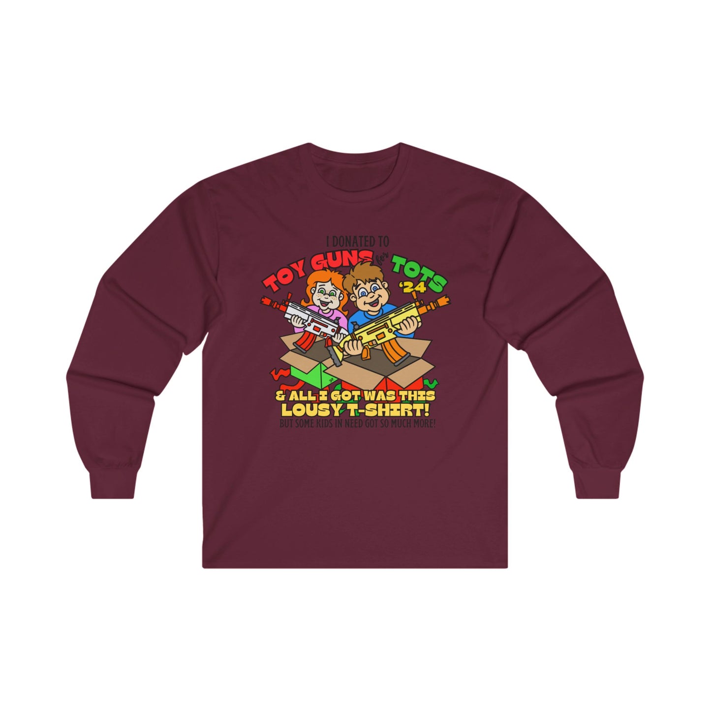 TG4T Donation LS Tee Ultra Cotton Long Sleeve Tee