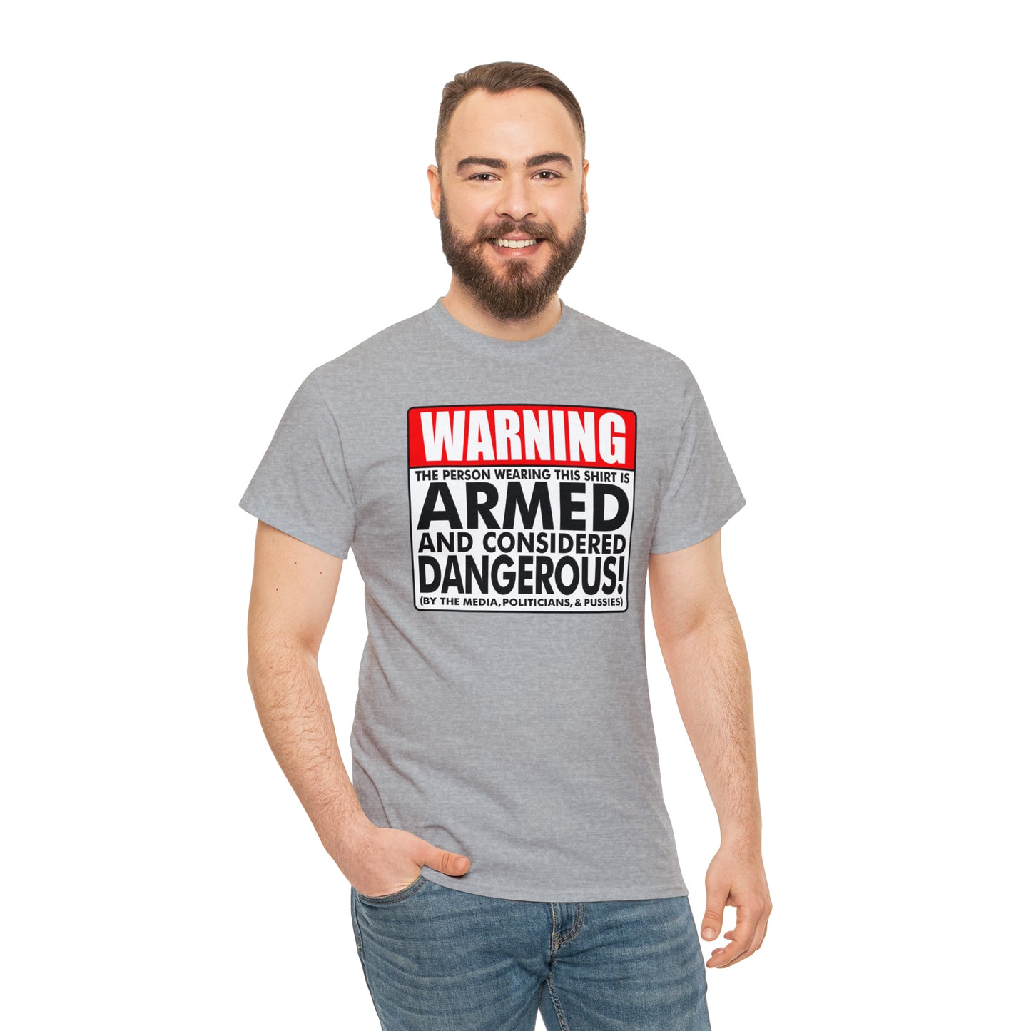 Armed & Dangerous? Unisex Heavy Cotton Tee