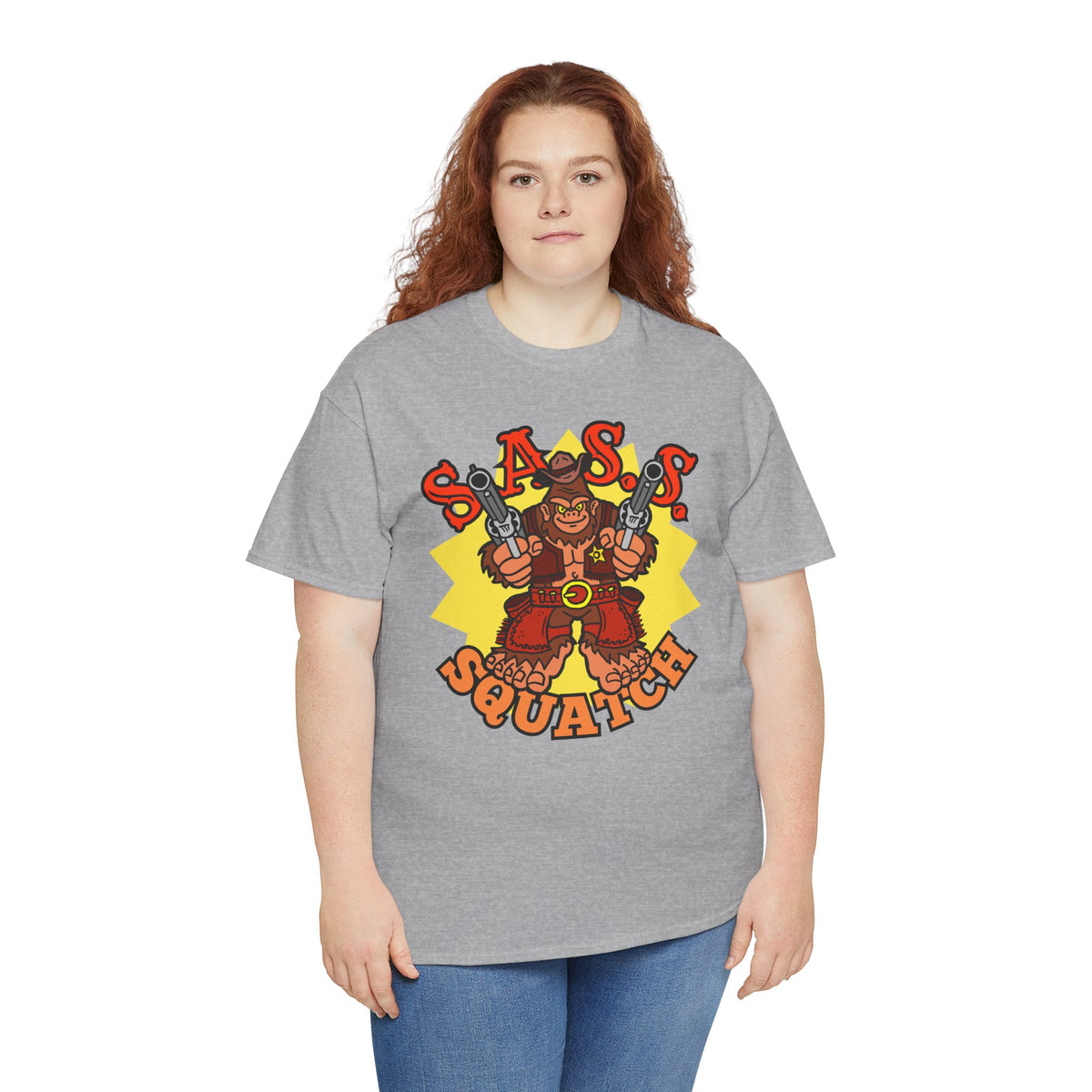 SASS-Squatch Unisex Heavy Cotton Tee