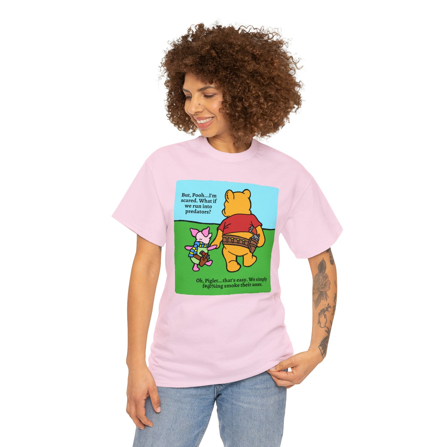 Pew & Piglet Unisex Heavy Cotton Tee