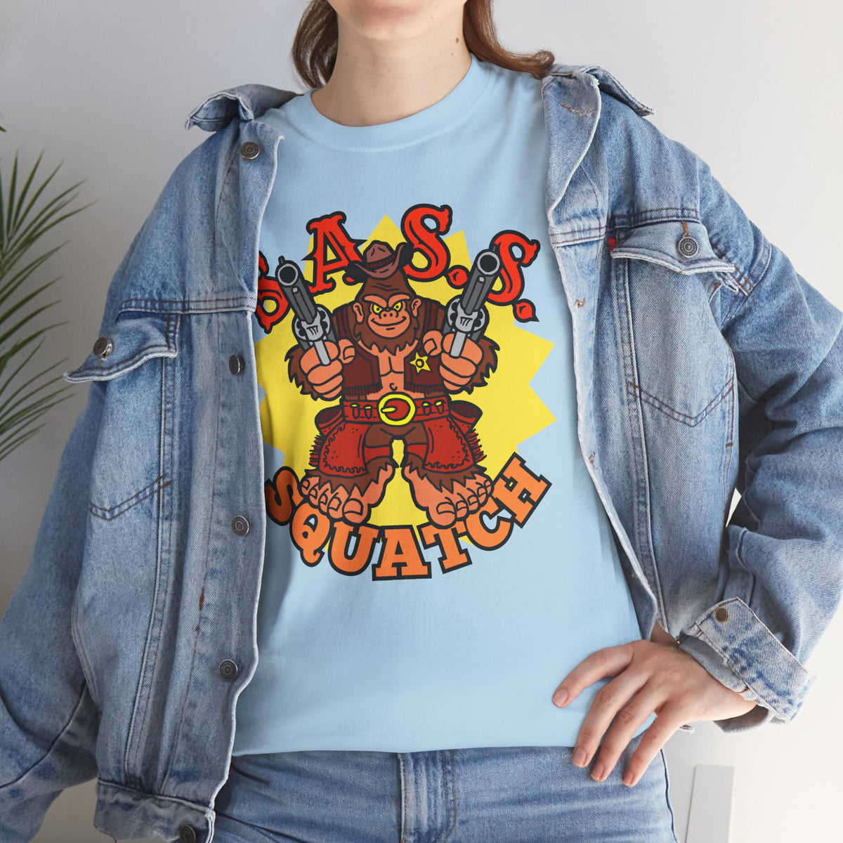 SASS-Squatch Unisex Heavy Cotton Tee