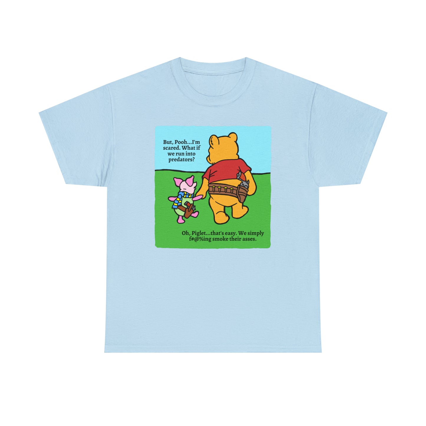 Pew & Piglet Unisex Heavy Cotton Tee