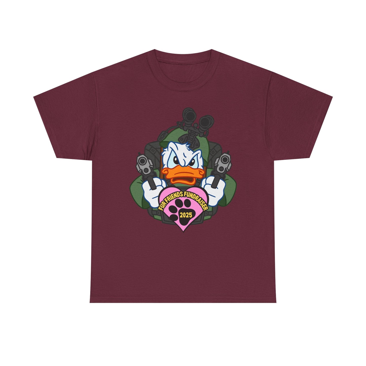 (FFF) Quack Attack! Unisex Heavy Cotton Tee