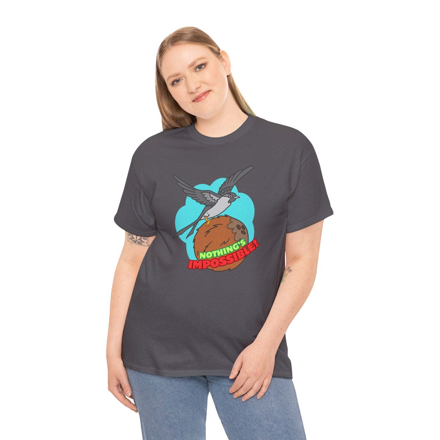 Laden Swallow Unisex Heavy Cotton Tee