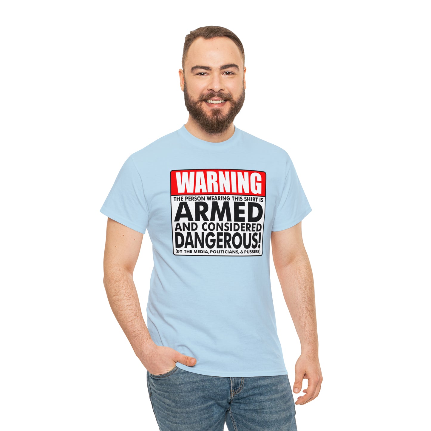 Armed & Dangerous? Unisex Heavy Cotton Tee