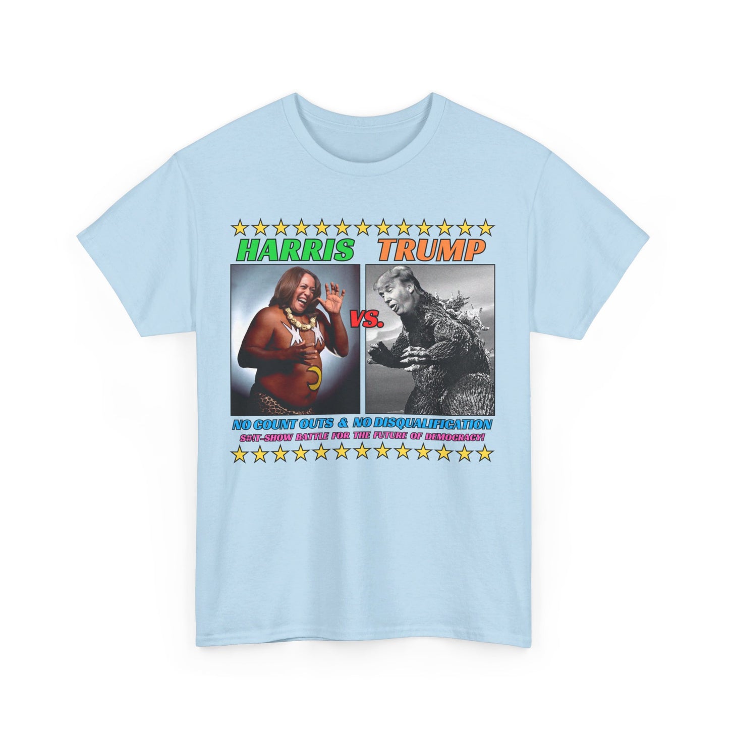 Harris v. Trump! Unisex Heavy Cotton Tee