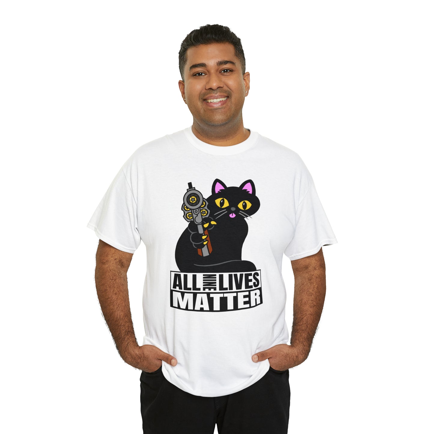 All9Lives Unisex Heavy Cotton Tee