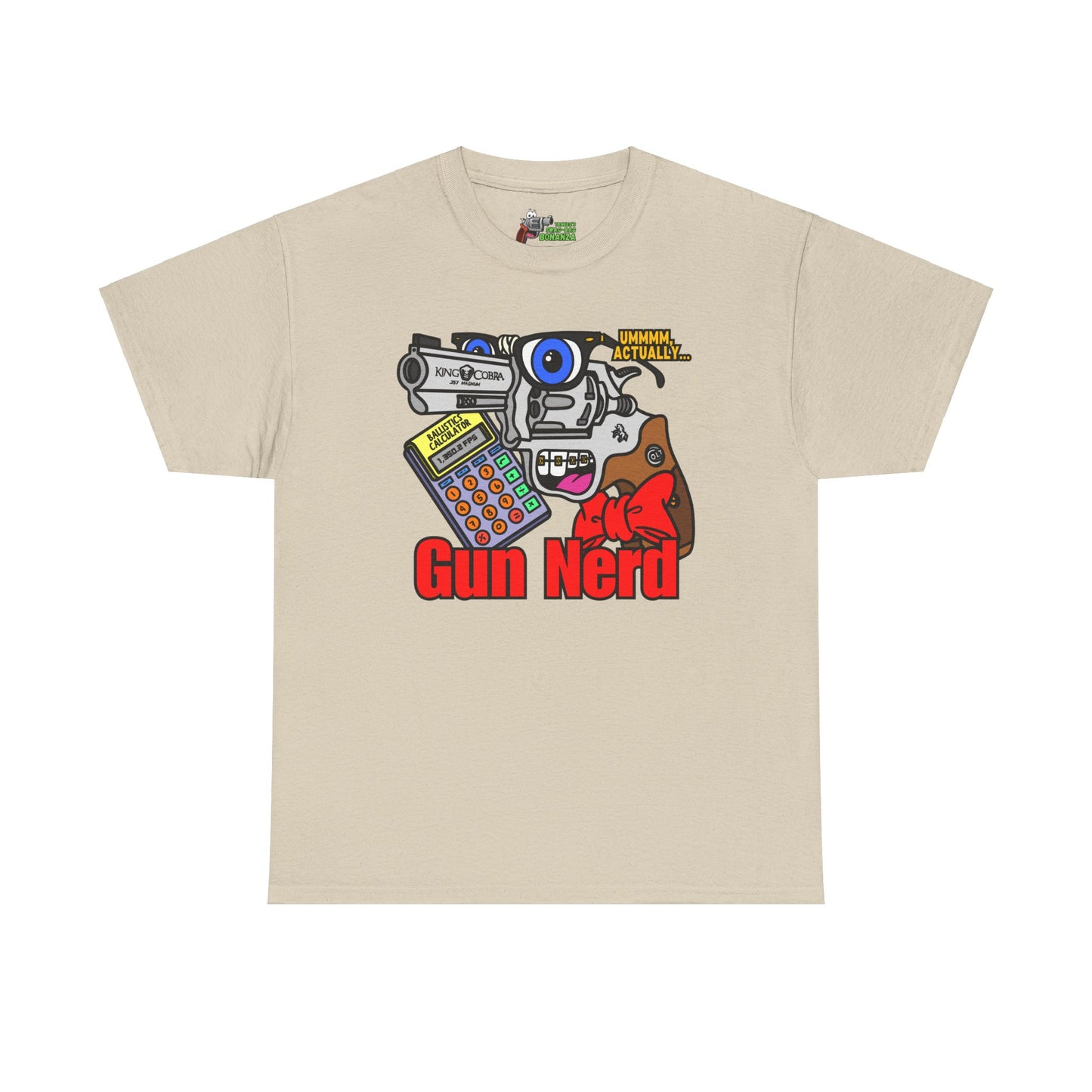 Gun Nerd! Unisex Heavy Cotton Tee