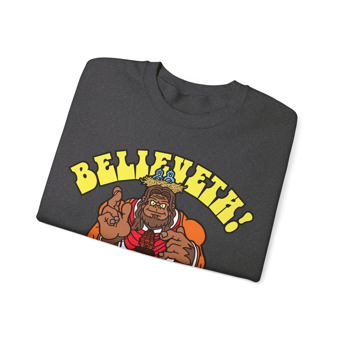 Believeth! Unisex Heavy Blend™ Crewneck Sweatshirt