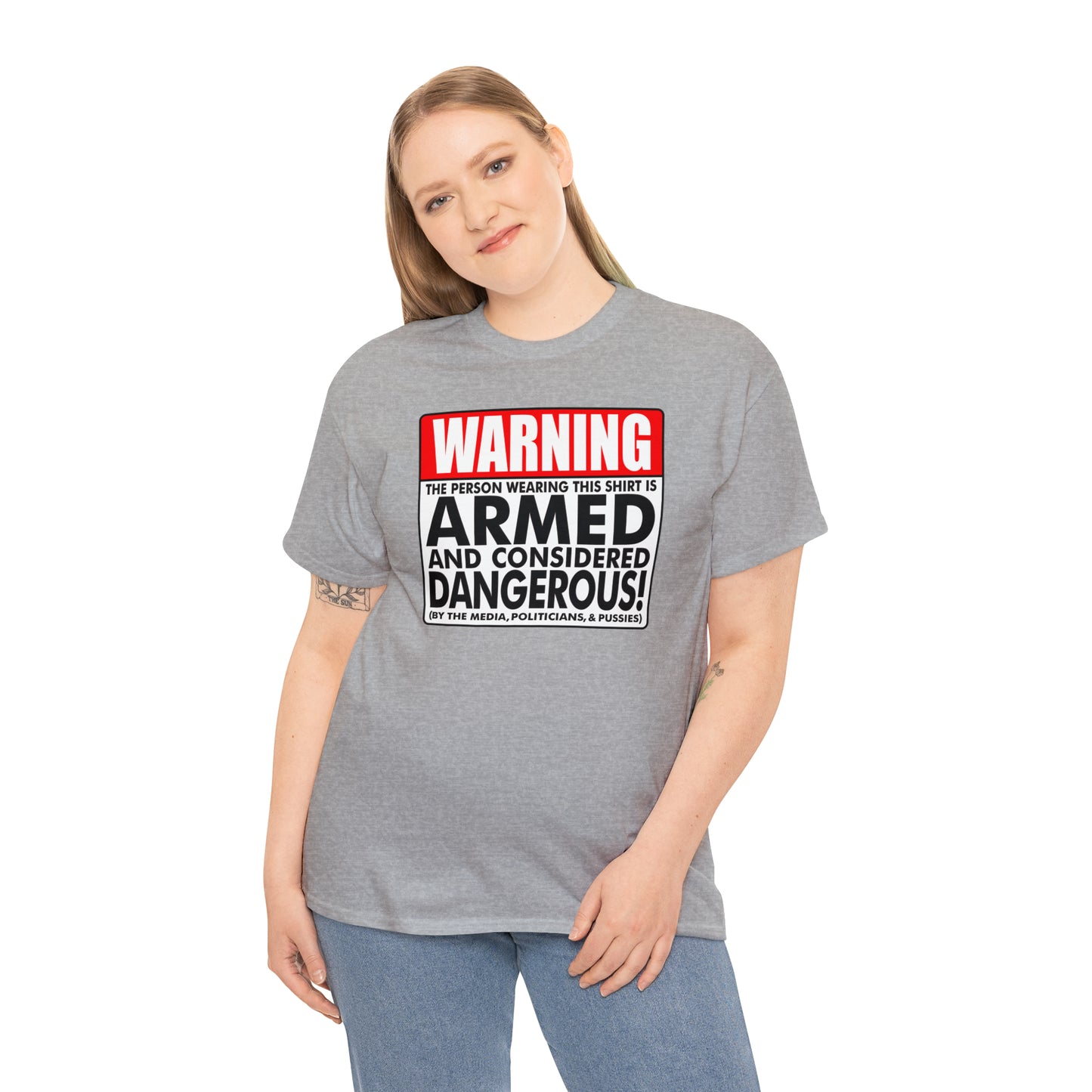 Armed & Dangerous? Unisex Heavy Cotton Tee