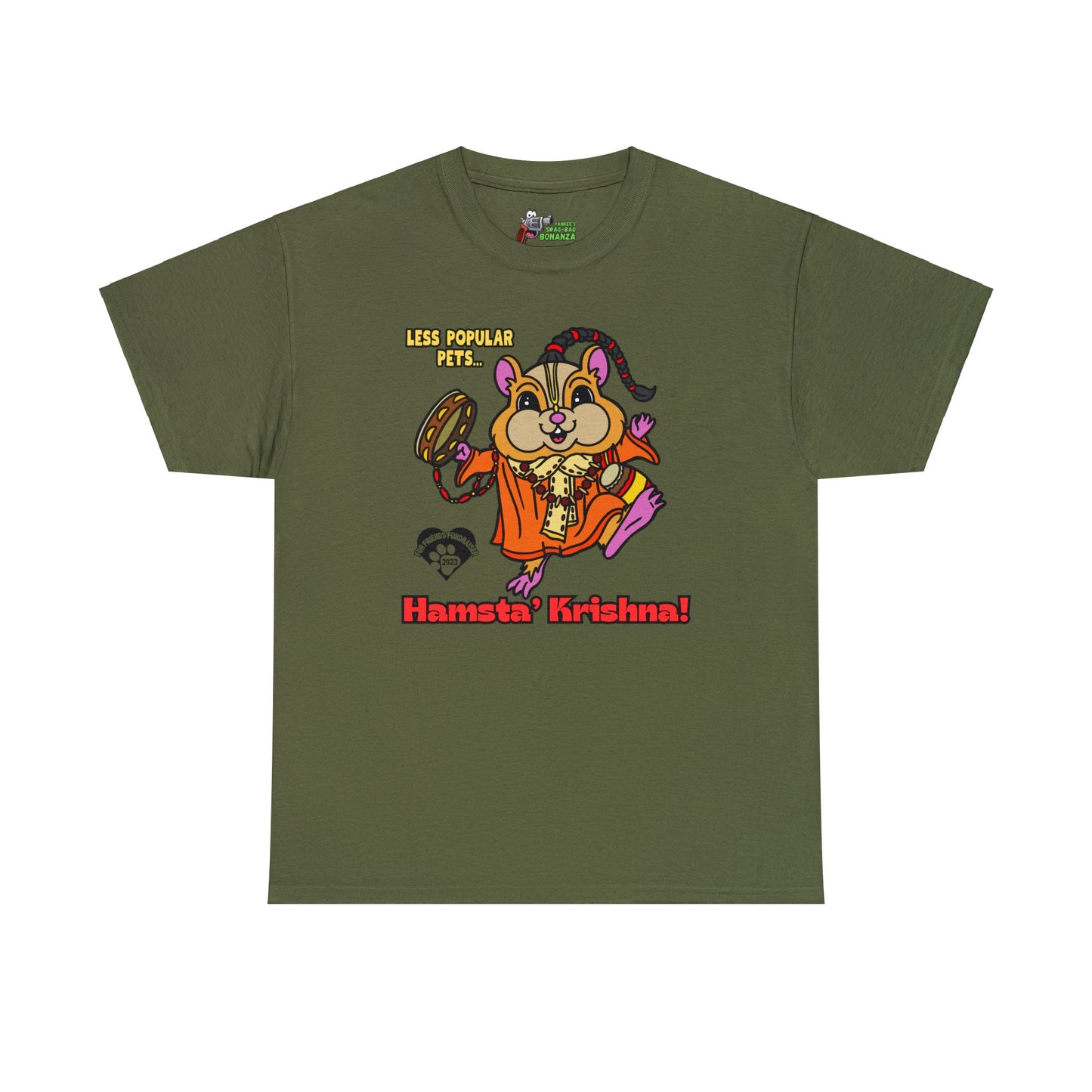 Hamsta' Krishna! Unisex Heavy Cotton Tee