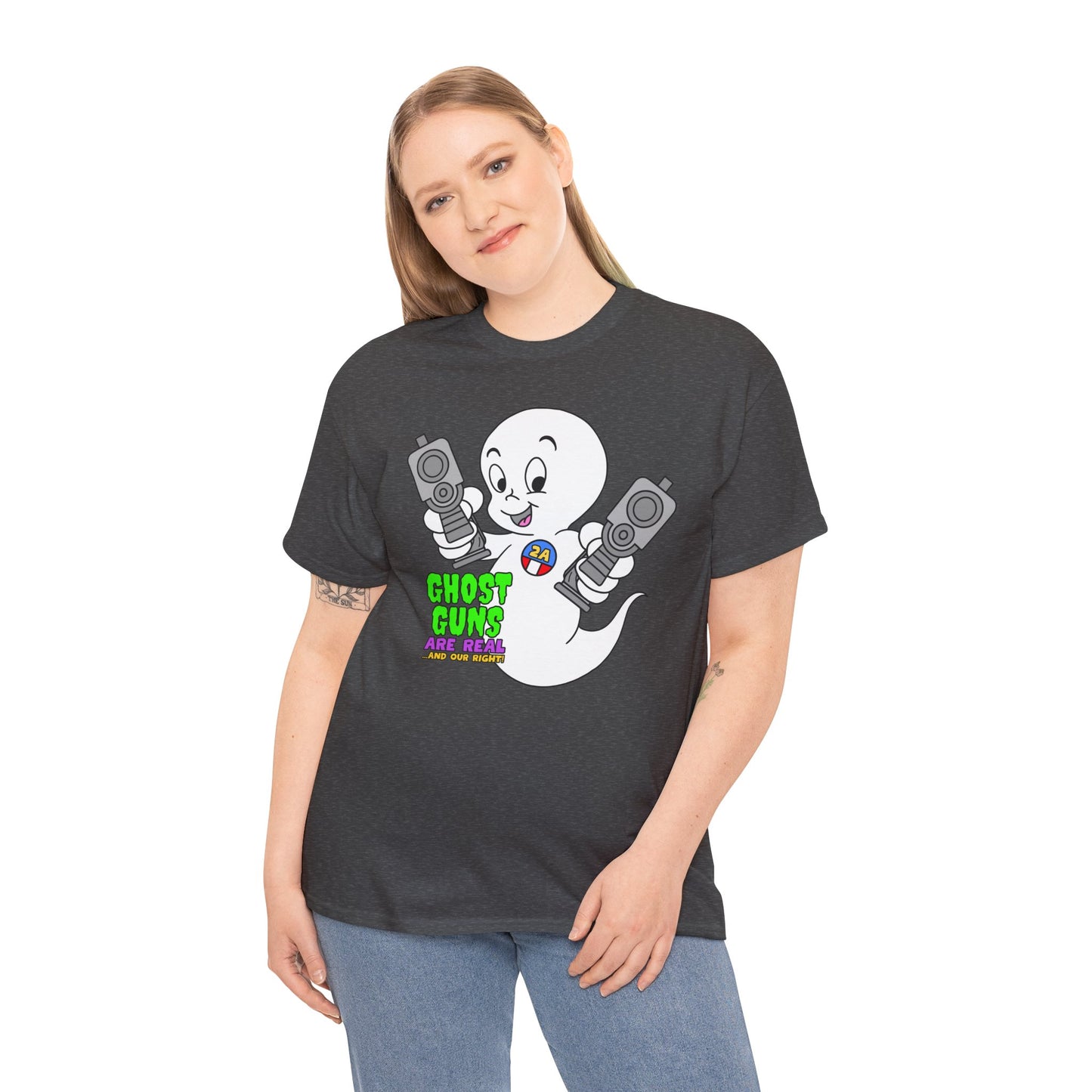 Ghost Guns R Real! Unisex Heavy Cotton Tee