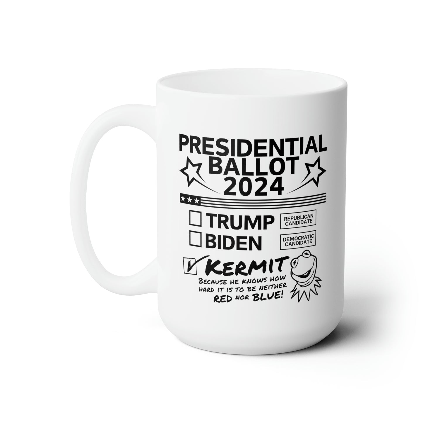 2024 Ballot! Ceramic Mug 15oz