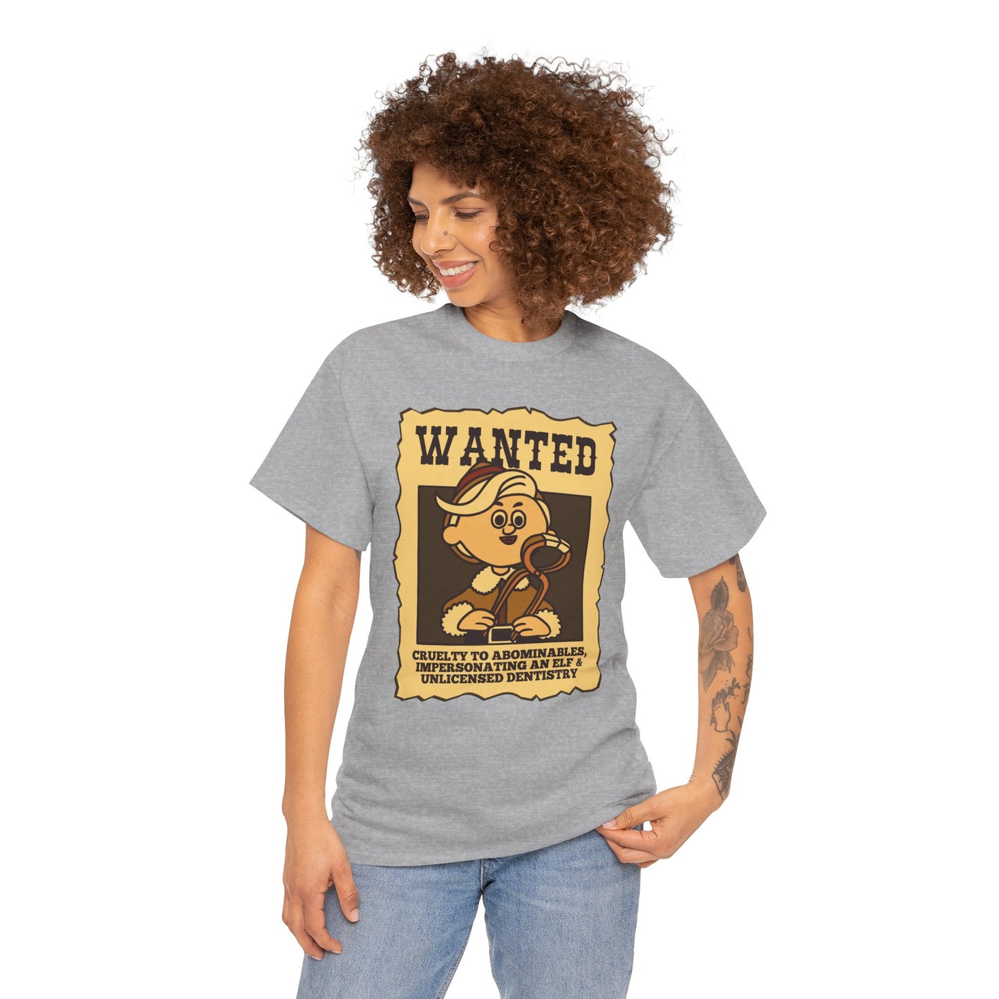 Impersonating an Elf! Unisex Heavy Cotton Tee