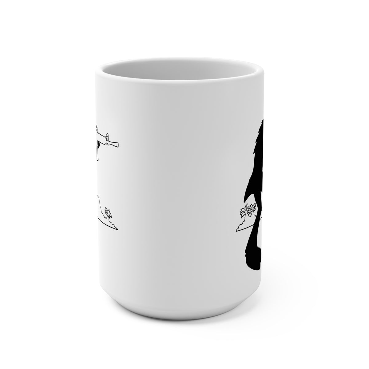 Sleestak and AR15! Mug 15oz